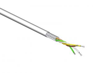 Alzatex 18 GA Kabel in einem 6-Leiter, Litzenkabel mit weißer oder grauer  PVC-Ummantelung, Klasse 2 zugelassen für Niederspannungsanwendungen (15,2  m) : : Baumarkt